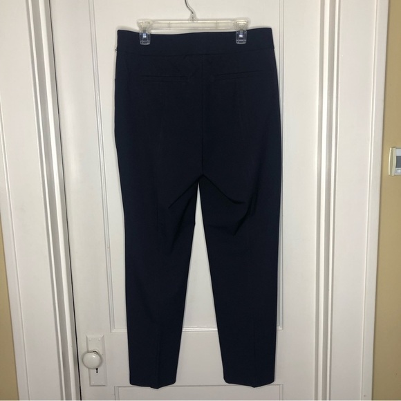 LOFT Pants - NWT LOFT Navy Blue Julie slim Ankle Length Dress Career Pants SZ 12T Navy Blue